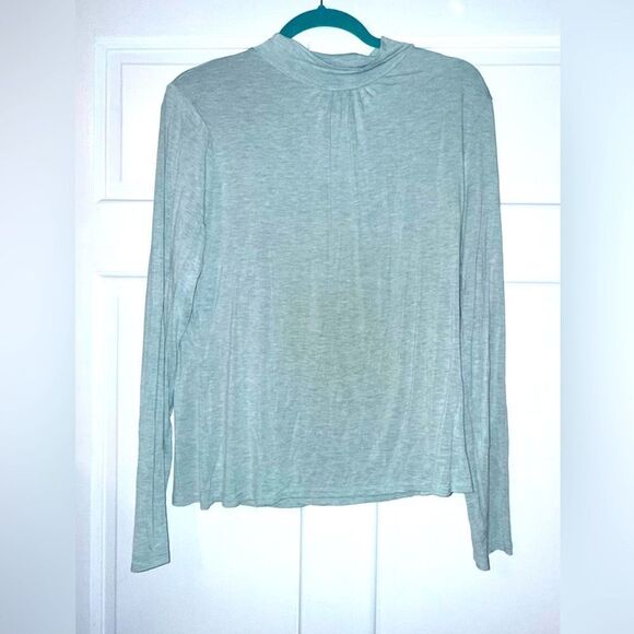 White House Black Market, Women's Blue/green Long Sleeve Top, large - Picture 3 of 6
